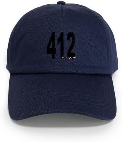قبعة بيسبول CafePress 412 Pittsburgh Area Code قابلة للتعديل in Kuwait