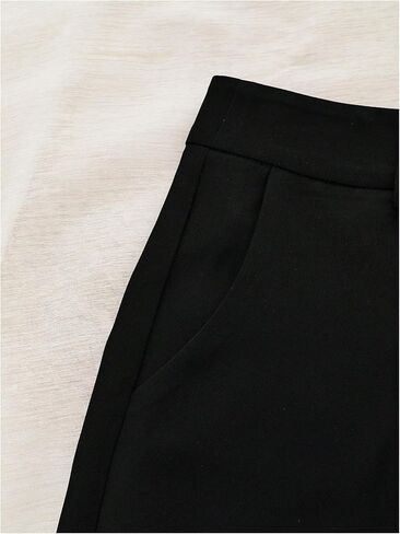 GORGLITTER Women's High Waisted Dress Shorts Dressy Roll Up Hem Business Casual Work Tailored Shorts in Saudi Arabia