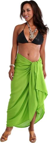 1 World Sarongs ملابس سباحة نسائية مقاس كبير بدون هامش (TM) سارونج in Kuwait