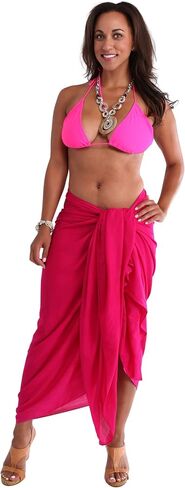1 World Sarongs ملابس سباحة نسائية مقاس كبير بدون هامش (TM) سارونج in Kuwait