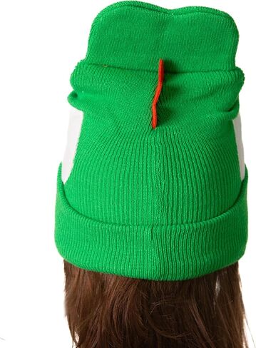 قبعة ComfyCamper Green Dino Beanie التنكرية للنساء البالغين والرجال قبعات الحيوانات أزياء الهالوين التنكرية in Kuwait