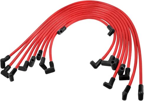10mm High Performance Spark Plug Wire Sets Compatible with HEI BBC SBC 350 454 383 in Kuwait