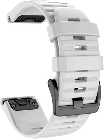 22 26mm Silicone WatchBand Strap for Coros VERTIX 2 Smart Watch Quick Easy Fit Wristband Belt Bracelet Correa (Color : Grey, Size : 26mm Coros VERTIX 2) in Saudi Arabia
