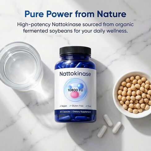 تركيبة Nattokinase النهائية مع 10,800 FU من Nattokinase in Kuwait