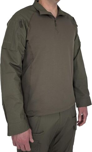 LAPG Men's ACS Atlas Combat Shirt, Cordura Extreme Stretch Ripstop Tactical Long Sleeve Work Shirt for Men in Kuwait