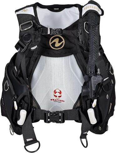Aqua Lung Axiom Women's Scuba Diving BCD, Black/White, MD in Kuwait