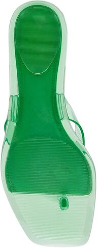 Steve Madden, Women's, Trella, Green Jelly, 5, Medium in Kuwait