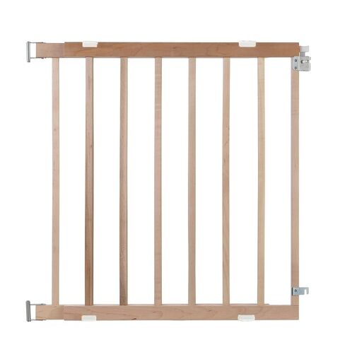 Toddleroo by North States 42" Wide Stairway Swing Baby Gate Made in USA: for stairways. Swing Control Hinge & one Hand Operation. Hardware Mount. Fits 28"- 42" Wide (30" Tall, Sustainable Hardwood) in Saudi Arabia
