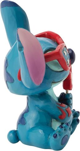 Enesco Disney Traditions من Jim Shore Lilo and Stitch تمثال مصغر للنجوم والشرائط الوطنية، 3.5 سم، متعدد الألوان in Kuwait
