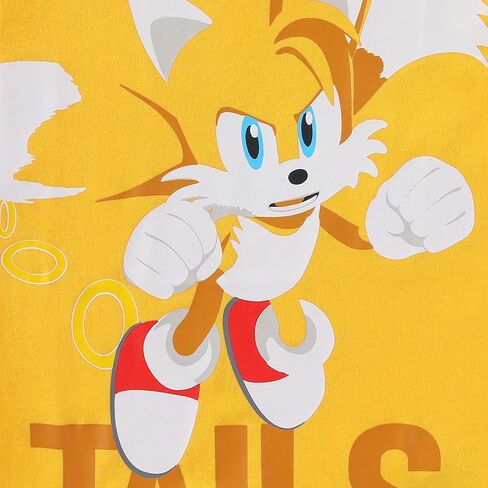 تي شيرت SEGA Sonic the Hedgehog Tails للأولاد بأكمام قصيرة للأطفال الكبار in Kuwait