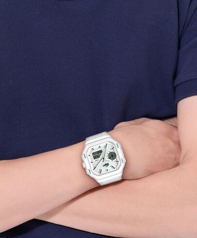 Lacoste LC33 Square Men’s Analog-Digital Quartz Watch with Chronograph, Alarm and Calendar in Kuwait