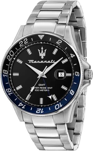 Maserati Men's Watch, Time, Date, Analog, 44 mm, Limited Edition SFIDA Collection - R8853140011 in Saudi Arabia