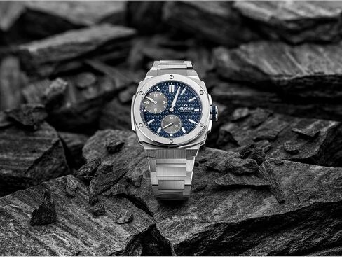 Alpina Men's Automatic Alpiner, 41mm Silver-Tone Stainless Steel Case with a Navy Dial (Style: AL-650NDG4AE6B) in Kuwait