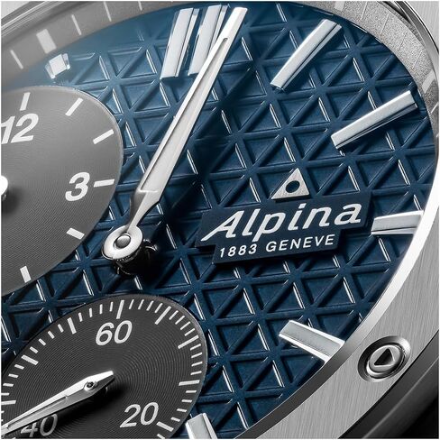 Alpina Men's Automatic Alpiner, 41mm Silver-Tone Stainless Steel Case with a Navy Dial (Style: AL-650NDG4AE6B) in Kuwait