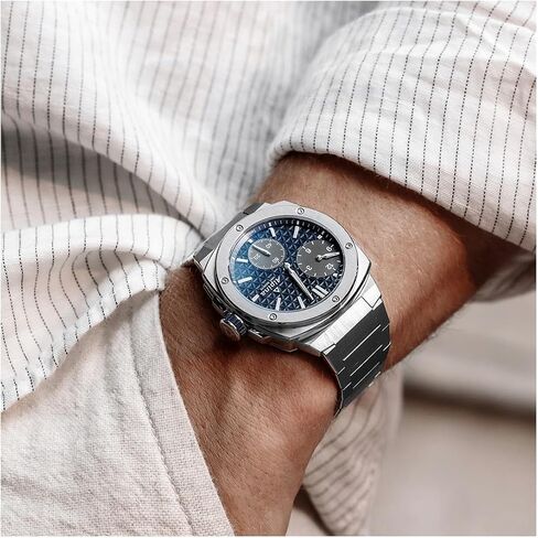 Alpina Men's Automatic Alpiner, 41mm Silver-Tone Stainless Steel Case with a Navy Dial (Style: AL-650NDG4AE6B) in Kuwait