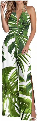 YMADREIG Jumpsuits for Women Dressy Casual One Piece Overalls Wrapped V Neck Sexy Rompers Halter Backless Wide Leg Jumpsuits in Saudi Arabia