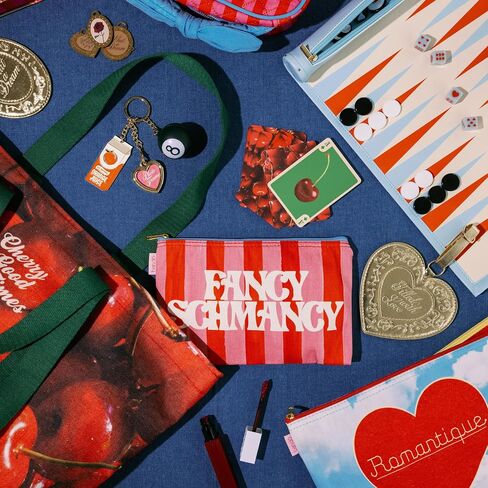 ban.do Trinket Keychain with Charms, Cute Gold Keychain with Charm, De-Stress Ball, and Frame, Orange Juice in Kuwait