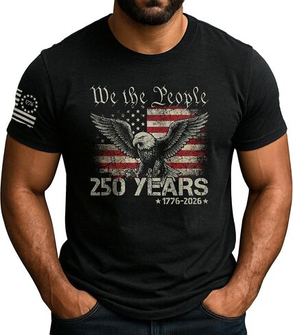 250 Anniversary USA Shirt, 1776-2026 Tshirt, 250th Anniversary USA Shirt, Patriotic Shirts for Men in Saudi Arabia