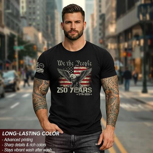 250 Anniversary USA Shirt, 1776-2026 Tshirt, 250th Anniversary USA Shirt, Patriotic Shirts for Men in Saudi Arabia