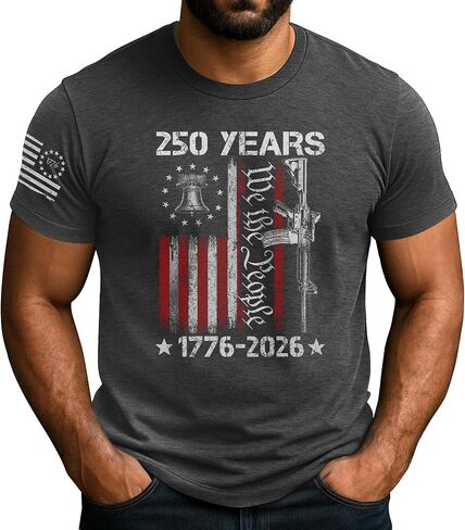 250 Anniversary USA Shirt, 1776-2026 Tshirt, 250th Anniversary USA Shirt, Patriotic Shirts for Men in Saudi Arabia