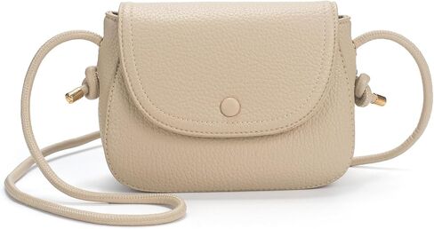 Small Crossbody Bag for Women - Vegan Leather Shoulder Bag Saddle Purse Flap Cross Body Handbags in Saudi Arabia