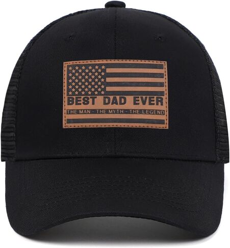 Fathers Day Birthday Gifts for World's Dad Best Dad Ever American Flag Hat Father's Day Ideas for Dads in Saudi Arabia
