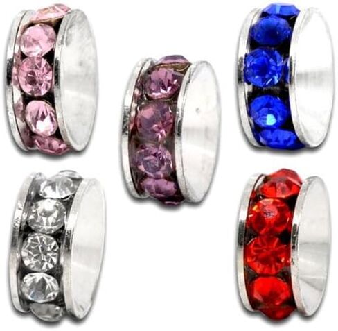 Sexy Sparkles Dodgers Theme Charm Beads for Snake Chain Charm Bracelet in Saudi Arabia