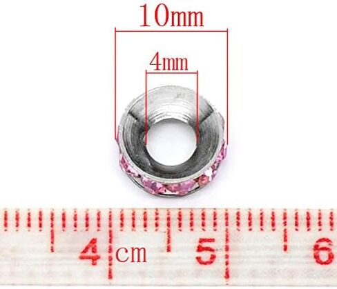 Sexy Sparkles Dodgers Theme Charm Beads for Snake Chain Charm Bracelet in Saudi Arabia