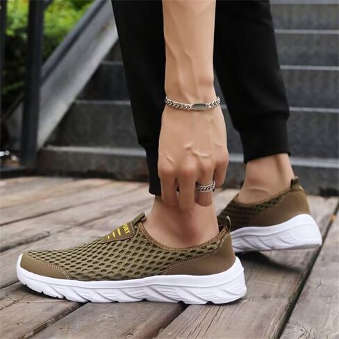 Men Non Slip Lightweight Walking Sneakers for Summer Sport Travel Aqua in Saudi Arabia