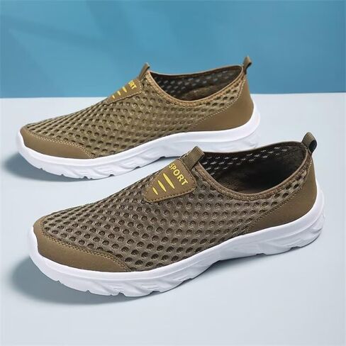 Men Non Slip Lightweight Walking Sneakers for Summer Sport Travel Aqua in Saudi Arabia