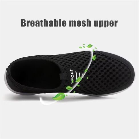 Men Non Slip Lightweight Walking Sneakers for Summer Sport Travel Aqua in Saudi Arabia