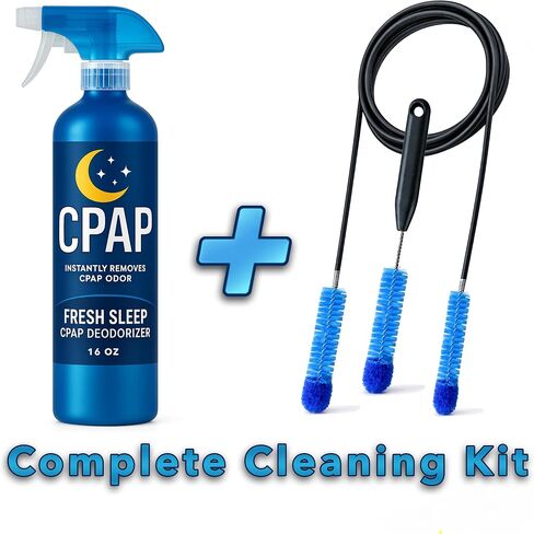 Equipment Cleanser and Deodorizer and Brush Set Combo, Removes Odors, Gentle Formula, Easy Application in Saudi Arabia