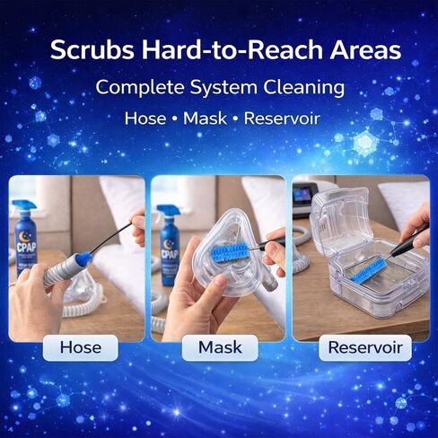 Equipment Cleanser and Deodorizer and Brush Set Combo, Removes Odors, Gentle Formula, Easy Application in Saudi Arabia