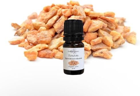Benzoin Absolute Oil, Organic, Pure, Natural, 5 mL in Saudi Arabia