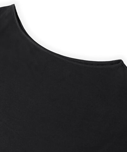 LilyCoco Off The Shoulder Tops for Women Asymmetrical Short Sleeve Going Out T Shirts in Saudi Arabia