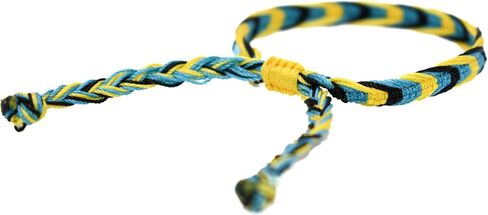 سوار علم جزر البهاما - Bandera de Bahamas - Pulsera de Bahamas - سوار فخر جزر البهاما - مجوهرات وطنية بهامية قابلة للتعديل للرجال والنساء - صناعة يدوية - نمط بوهو in Kuwait