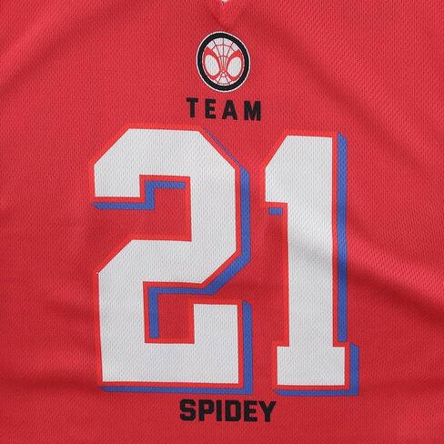 Marvel Spidey and His Amazing Friends Boys Short Sleeve Mesh Jersey Shirt for Toddler and Big Kids in Kuwait