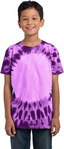 Port & Company Boys' Essential Window Tie Dye Tee in Kuwait