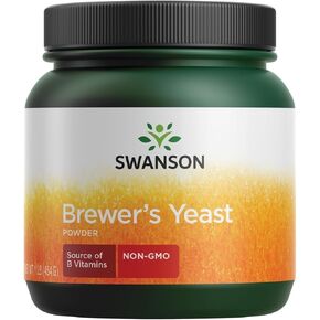 Swanson 100% Pure Brewer's Yeast Powder GMO-Free 1 lb (454 g) Pwdr in Saudi Arabia