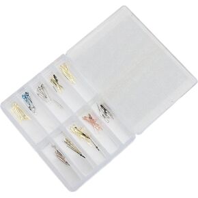KIMISS 30 Set Watch Hands Replacement Metal Watch Piece Parts Hour Minute Second Hands Set for 8200 8205 Quartz Movement Ds SetWatch Needle R Installation Allowing and Use Directly to in Kuwait
