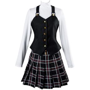 Anime Womens Coat Tshirt SKirt Uniform Cosplay Costume Suit Sailor Dress Outfit in Saudi Arabia