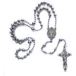 Rugged Rosaries® Floral WWI Battle Beads Rosary - Handmade in Texas - Strong Military Style in Saudi Arabia