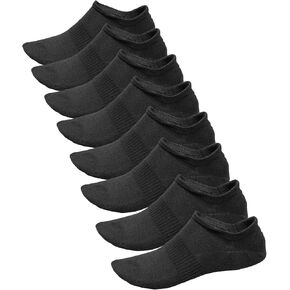 No Show Socks Women's & Men's, Thin Lightweight Liner Socks Premium Combed Cotton 8 Pairs Low Cut for Sneakers & Casual Shoes in Saudi Arabia