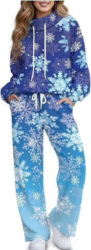 Sweatsuits Women 2 Piece Outfit Set Matching Lounge Sets Fall Outfits 2025 Fashion Winter Clothing Track Suits in Saudi Arabia