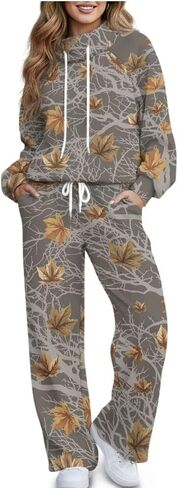 Sweatsuits Women 2 Piece Outfit Set Matching Lounge Sets Fall Outfits 2025 Fashion Winter Clothing Track Suits in Saudi Arabia