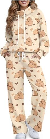 Sweatsuits Women 2 Piece Outfit Set Matching Lounge Sets Fall Outfits 2025 Fashion Winter Clothing Track Suits in Saudi Arabia