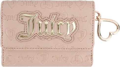 Juicy Couture Womens Upgrade U Double-Sided Trifold Wallet, Stylish & Functional Accessory for Cards in Kuwait