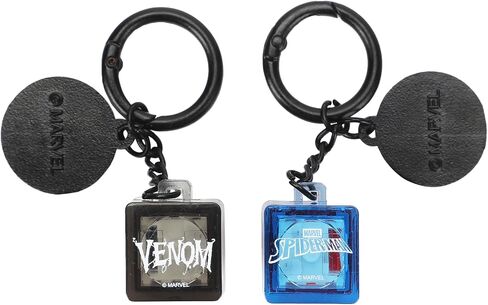Bioworld Spider-Man Classic Venom & Spider-Man 2-Piece Keychain Set in Kuwait