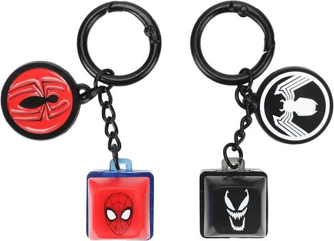 Bioworld Spider-Man Classic Venom & Spider-Man 2-Piece Keychain Set in Kuwait