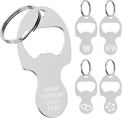 5-100PCS Personalized Shopping Trolley Tokens, Stainless Steel Aldi Quarter Keychain, Custom Logo/Text Shopping Cart Keyring in Saudi Arabia